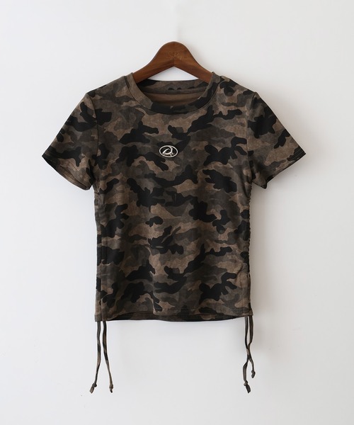 Admiral レディース　ベージュグレー迷彩 Tシャツ Admiral レディース ベージュグレー迷彩 Tシャツ Admiral