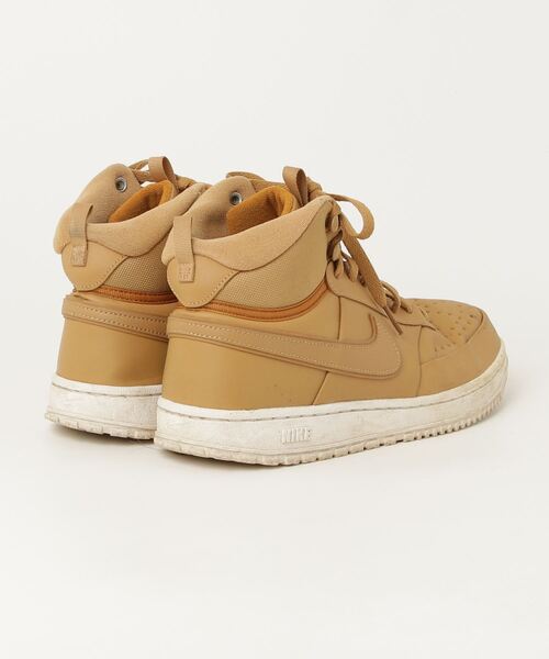 「NIKE」 ハイカットスニーカー 26.5cm キャメル メンズ_画像2