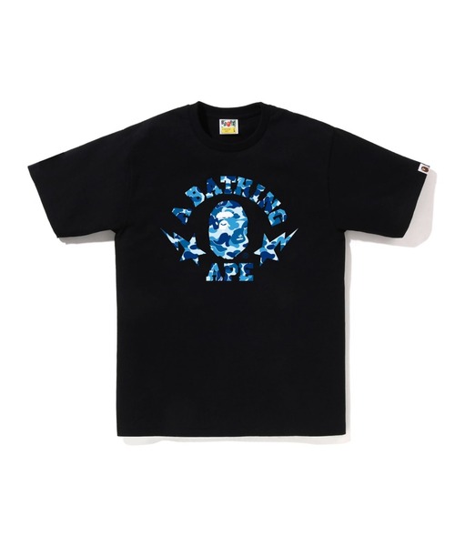 A BATHING APE（アベイシングエイプ） tシャツ ABC CAMO STA COLLEGE