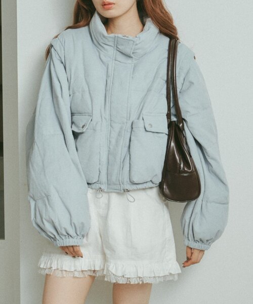 Kastane（カスタネ） ダウンコート ダウンジャケット 「4色展開/袖