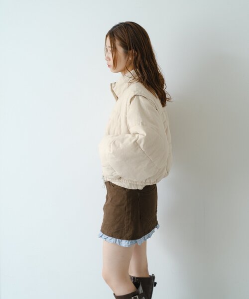 Kastane（カスタネ） ダウンコート ダウンジャケット 「4色展開/袖