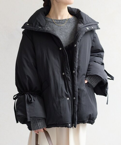 Thevon（ゼヴォン） ダウンコート ダウンジャケット 2WAYスタンド