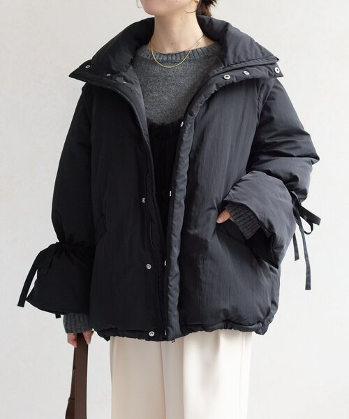 Thevon（ゼヴォン） ダウンコート ダウンジャケット 2WAYスタンド