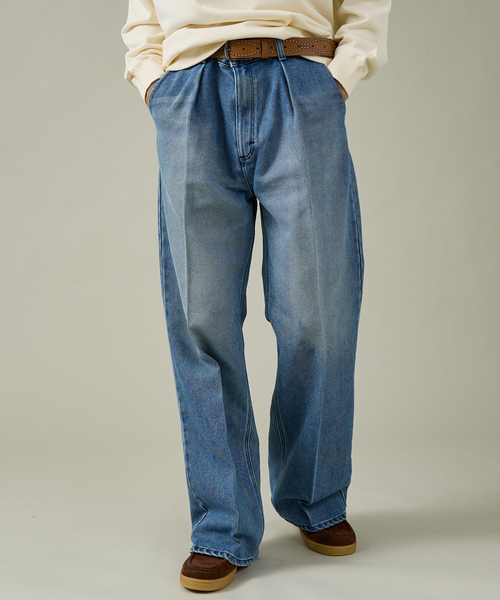 Wrangler ジーンズ 「Wrangler/ラングラー」WRANCHER WIDE DENIM