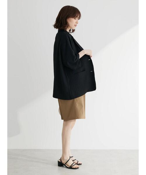 「Green Parks」 テーラードジャケット FREE ブラック レディース_画像6