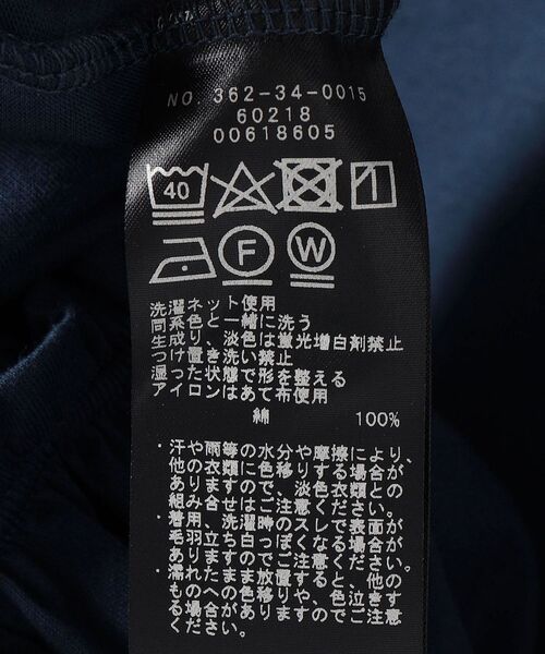 「SHIPS Days」 半袖カットソー ONE SIZE ネイビー レディース_画像2