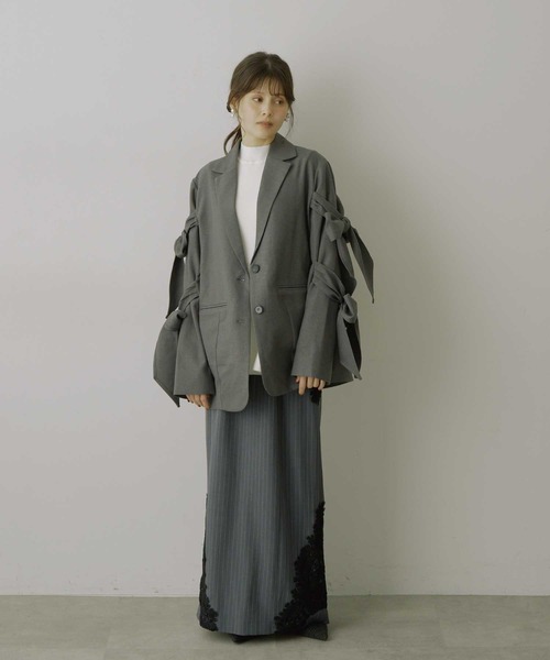 HEIREN ジャケット テーラードジャケット 「HEIREN」ダブルリボン