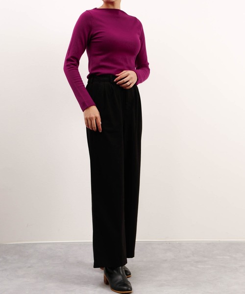 「JANESMITH」 長袖ニット ONE ベージュ レディース_画像2