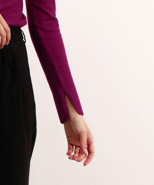 「JANESMITH」 長袖ニット ONE ベージュ レディース_画像5