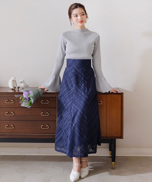 「SWINGLE」 長袖ニット FREE ピンク レディース_画像5