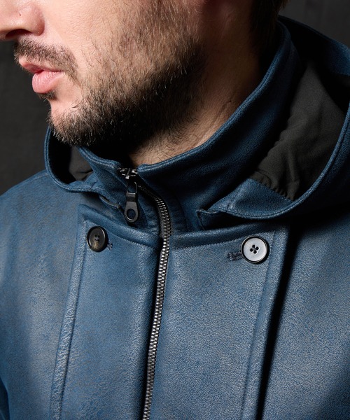 HIDEAWAYS NICOLE（ハイダウェイ ニコル） コート ジャケット マイクロ