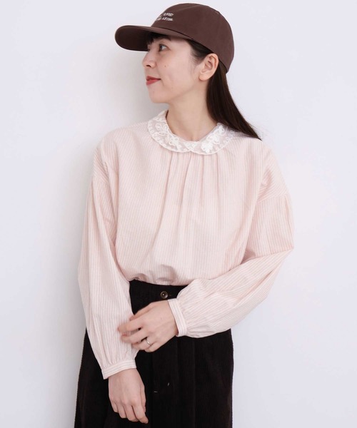 ☆新品☆l'atelier du savon ブラウス l'atelier du savon（アトリエドゥサボン） ブラウス シャツ _いちごの