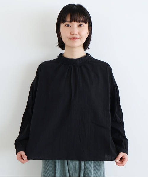 ☆新品☆l'atelier du savon 刺繍ブラウス11000→9600 l'atelier du savon - ☆新品☆l'atelier du savon 刺繍ブラウス11000