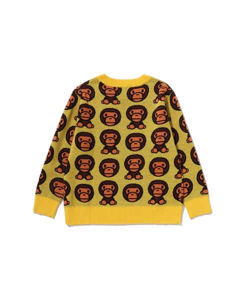 A BATHING APE（アベイシングエイプ） ニット セーター BABY MILO