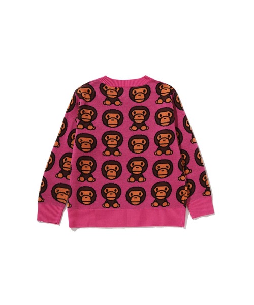 A BATHING APE（アベイシングエイプ） ニット セーター BABY MILO