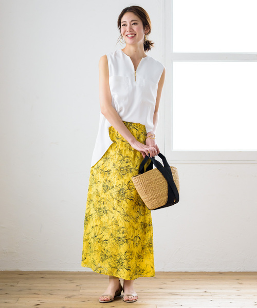 「LOUNGEDRESS」 ノースリーブブラウス FREE ネイビー レディース_画像8