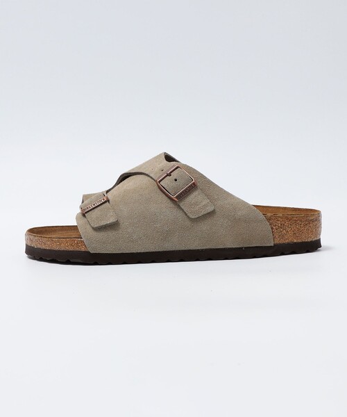 サンダル BIRKENSTOCK: SUEDE ZURICH メンズの画像