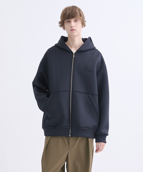 CULLNI クルニ メンズ M 黒 ジャケット 長袖 ジップパーカー CULLNI クルニ メンズ M 黒 ジャケット 長袖 ジップパーカー