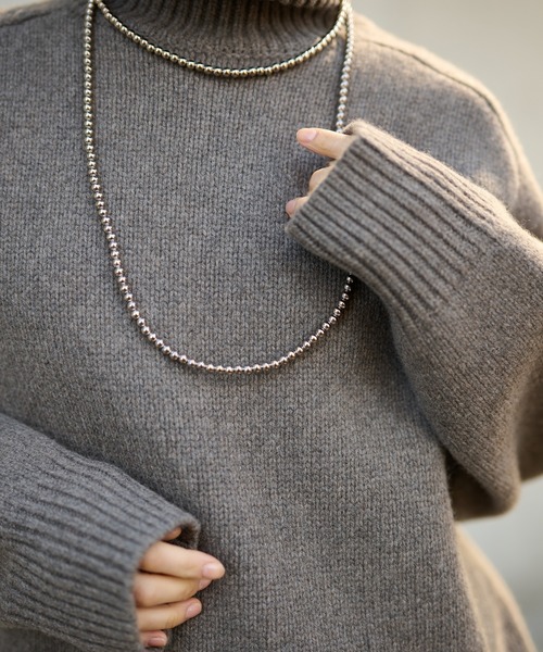 MONSE ウール ハイネック オーバーニット ニット セーター wool high neck oversize knit / ウールハイネック