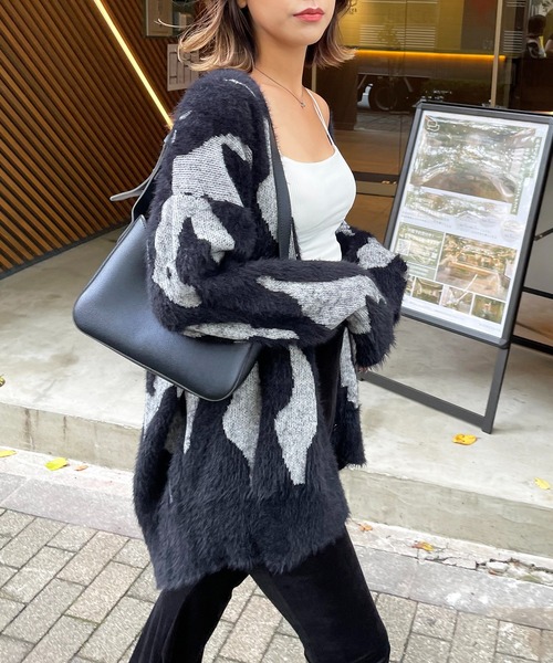 「SPIRALGIRL」 長袖カットソー FREE ブラック レディース_画像7