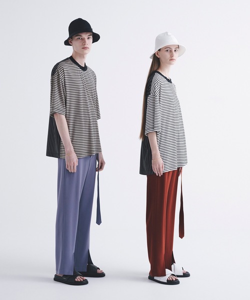 「CULLNI」 半袖Tシャツ 2 ホワイト系その他 メンズ_画像3