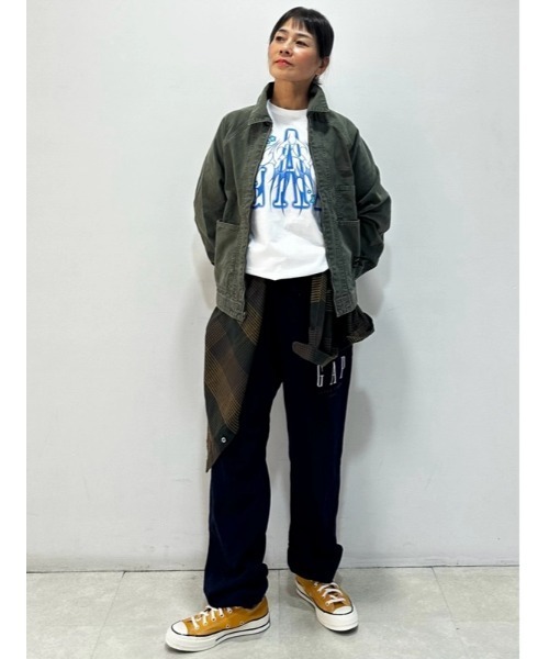 GAP（ギャップ） デニムジャケット M カーキ メンズ : ZOZOTOWN Yahoo