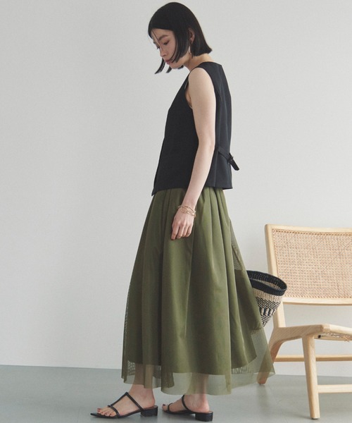 「DOUX ARCHIVES」 ノーカラージャケット FREE ベージュ レディース_画像6