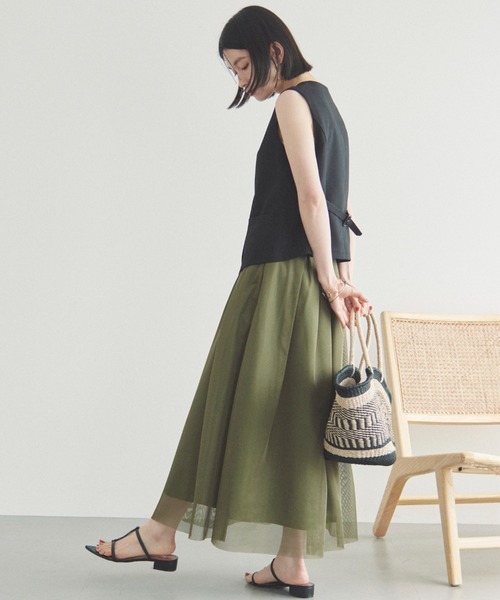 「DOUX ARCHIVES」 ノーカラージャケット FREE ベージュ レディース_画像7