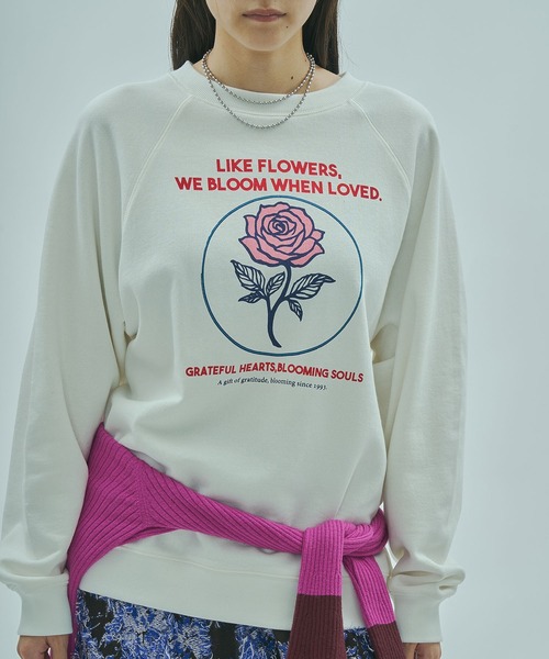 ROSE BUD（ローズバッド） トレーナー スウェット (mag.by c)ROSE