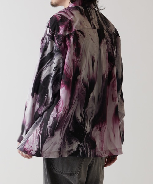 「Lui's」 長袖シャツ FREE ブルー メンズ_画像4