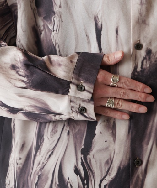 「Lui's」 長袖シャツ FREE ブルー メンズ_画像7