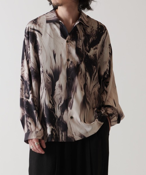 「Lui's」 長袖シャツ FREE ブルー メンズ_画像8