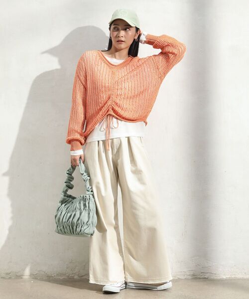 「Green Parks」 トートバッグ FREE グリーン レディース_画像3