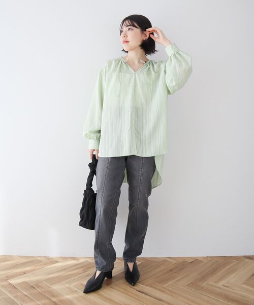 「Green Parks」 トートバッグ FREE グリーン レディース_画像4