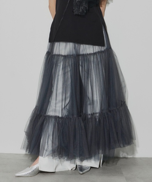 la belle Etude スカート LA BELLE ETUDE（ラベルエチュード） スカート 1 チャコールグレー