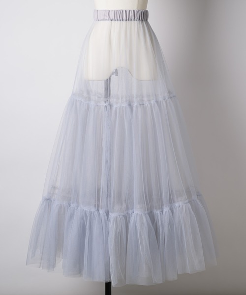 LA BELLE ETUDE（ラベルエチュード） スカート 1 チャコールグレー