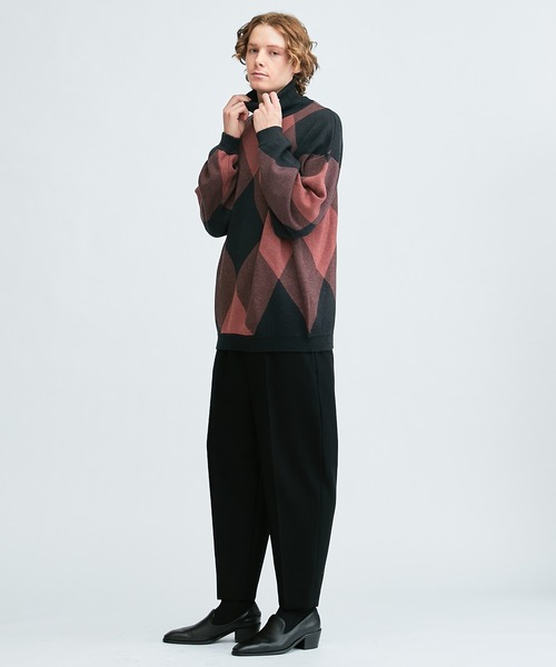 「Lui's」 スラックス SMALL ブラック メンズ_画像3