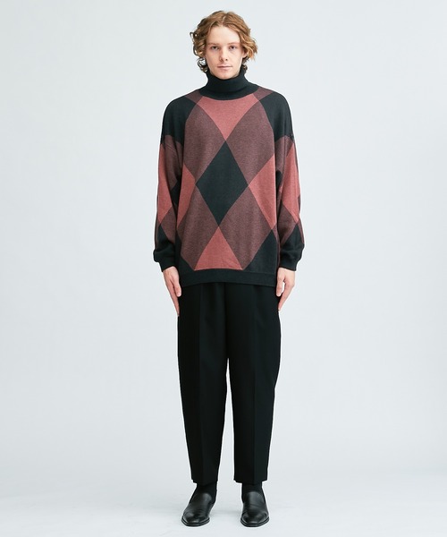 「Lui's」 スラックス SMALL ブラック メンズ_画像4