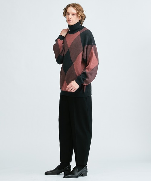 「Lui's」 スラックス SMALL ブラック メンズ_画像5