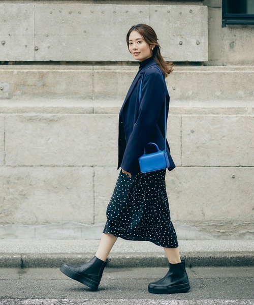 「PUMA」 ショートブーツ 22.5cm ブラック レディース_画像4