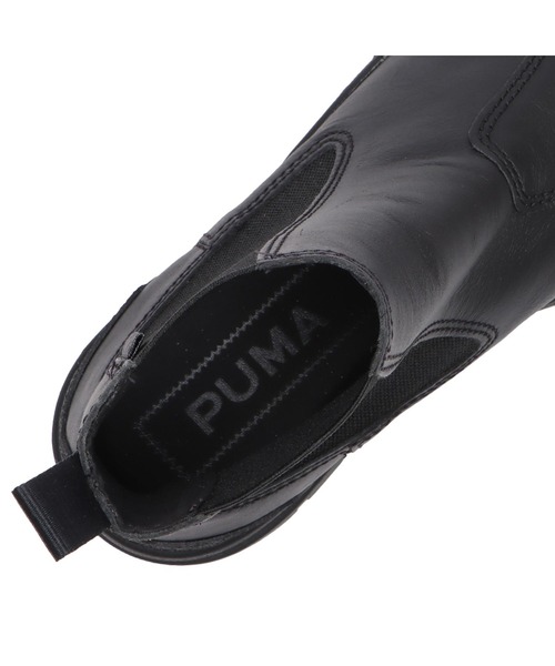 「PUMA」 ショートブーツ 22.5cm ブラック レディース_画像8