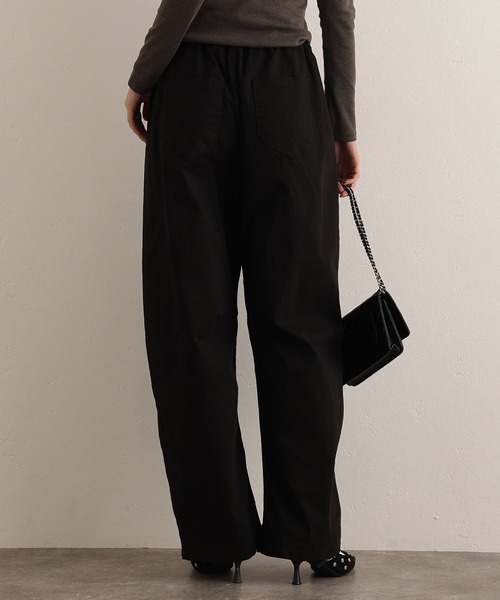 レディース　パンツ antiqua（アンティカ） パンツ 裾リブストレッチパンツ レディース