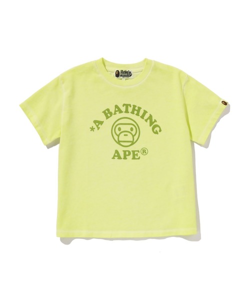 tシャツ BABY MILO BLEACH DYE MINI TEE レディースの画像