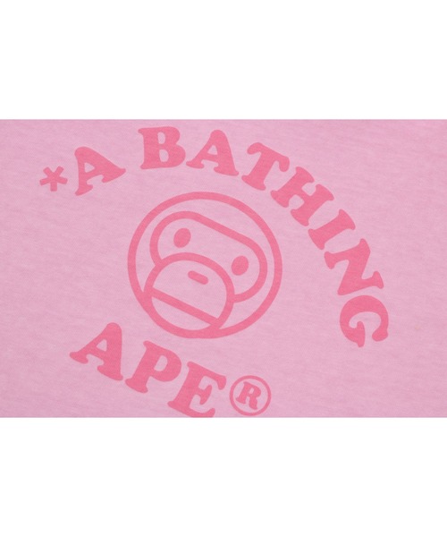tシャツ BABY MILO BLEACH DYE MINI TEE レディースの画像