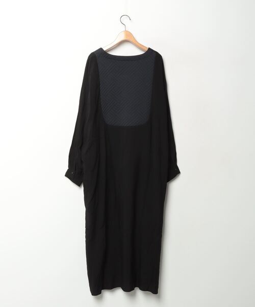 「bedsidedrama」 長袖ワンピース 1 ブラック レディース_画像2