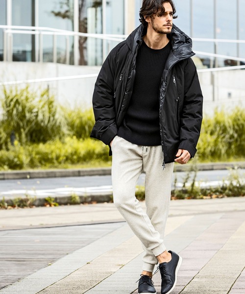 「AKM Contemporary」 ダウンジャケット S ブラック メンズ_画像5