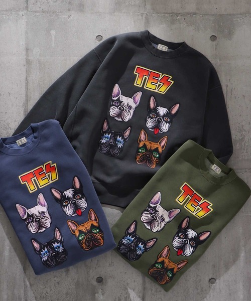 「The Endless Summer」 スウェットカットソー SMALL カーキ メンズ_画像2