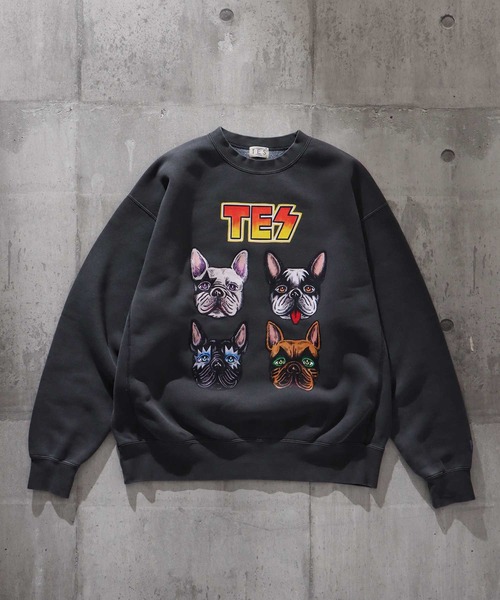 「The Endless Summer」 スウェットカットソー SMALL カーキ メンズ_画像5