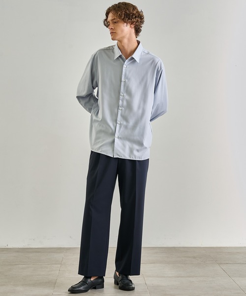 トップス mm UNITED TOKYO（ユナイテッドトウキョウ） 長袖シャツ 2 サックスブルー