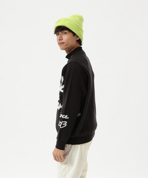 【美品】JACK BUNNY 黒 クルーネックセーター Jack Bunny!!（ジャックバニー） セーター ニット 「Jack Bunny